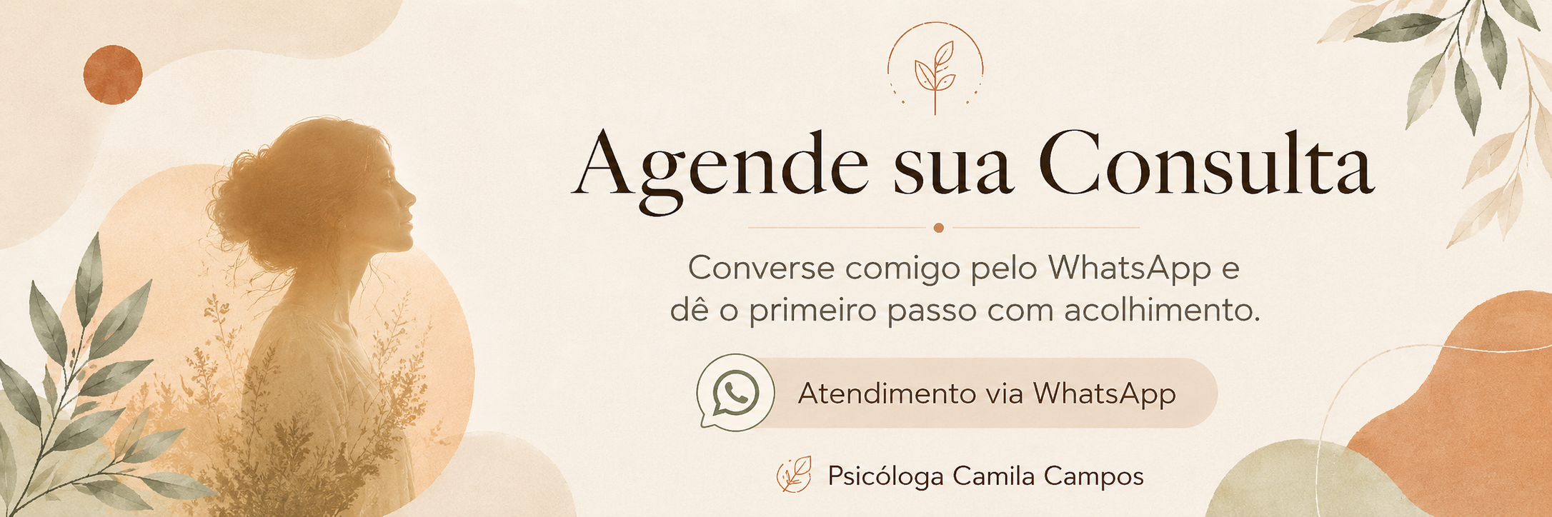 Agende sua consulta - Atendimento via WhatsApp